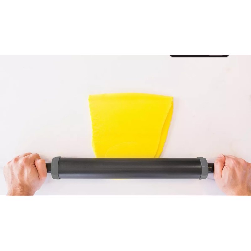 Professional Nonstick Rolling Pin with Adjustable Rings – 11" (28