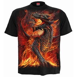 Spiral - Draconis - T-Shirt Black - XXL