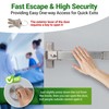 Push Bar Panic Exit Device for Emergency Exit Doors with