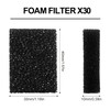 30pcs Pet Fountain Replacement Filter, Cat Drink Water Filter Replace