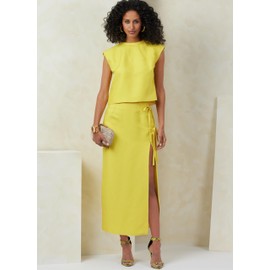 Vogue Misses Sportswear Sewing Pattern, Multicoloured