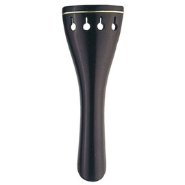 GEWA Tailpiece Cello - Gold rings Ebony 4/4