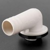 Hztyyier Right Angle Drain Hose Connector for Air Conditioning with