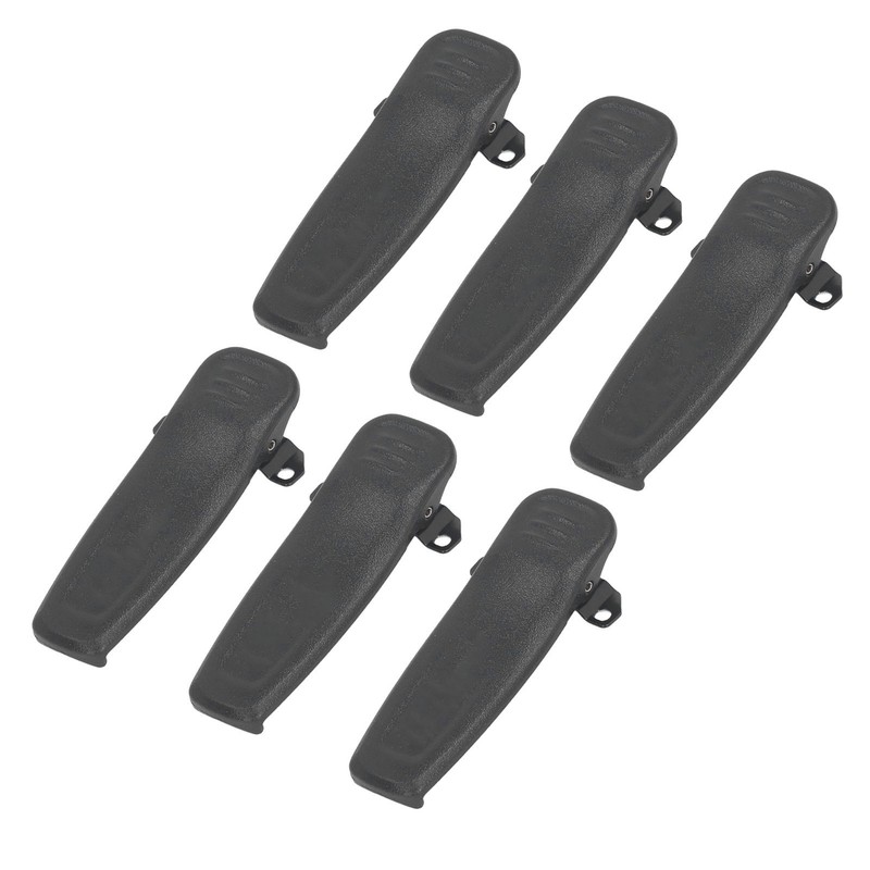 6PCS Intercom Belt Clips Portable Dual Way Talk Radio Clip