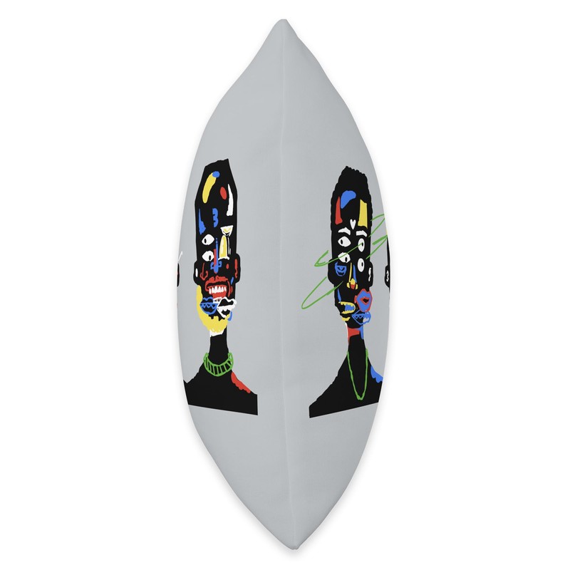 Tony! Toni! Toné! - Colorful Faces Throw Pillow