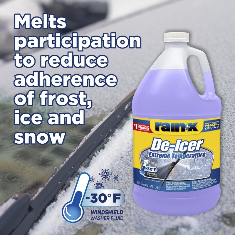 Rain-X -30°F Extreme Temperature De-Icer Windshield Washer Fluid - 1