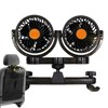 Fan For Car Backseat,Headrest Mounted Car Fan - Portable Adjustable