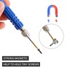 YANPLS Small Watch Eyeglass Screwdriver Set， Micro Precision Eyeglass Repair