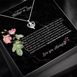 Unbranded To My Mother in Law, Gifts for Mother in Law, 925 sterling silver necklace