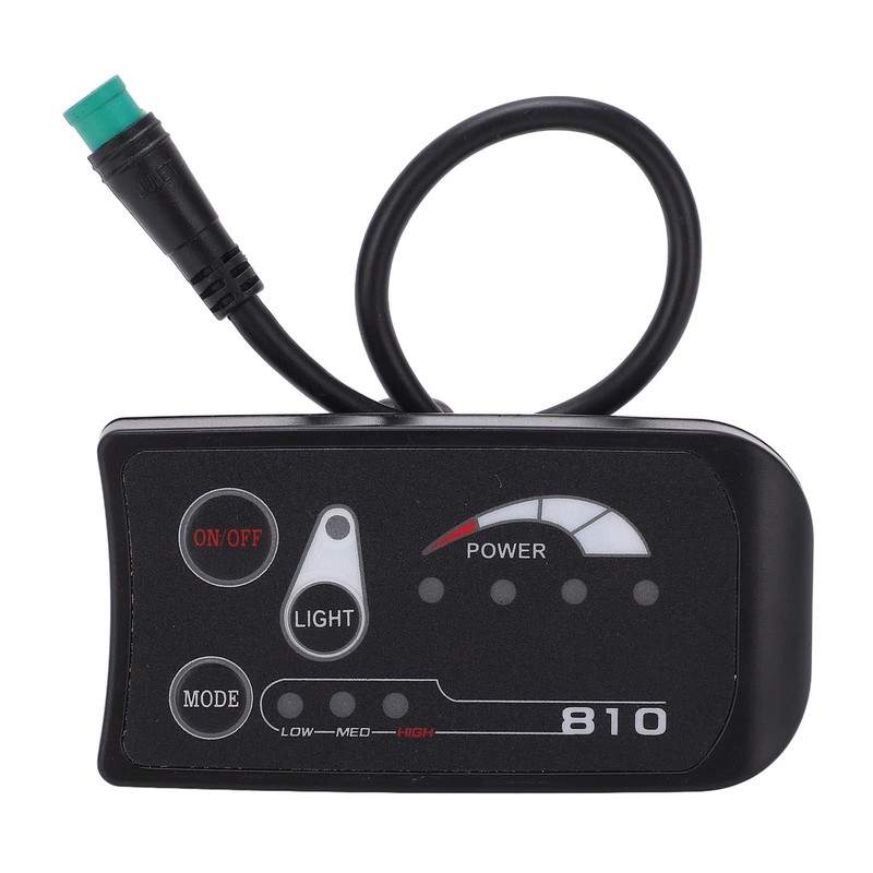 Yctze LED S810 Electric Bicycle Display 36 V Display Plastic