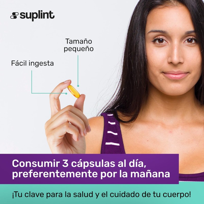 Suplemento de Omega 3 3420 MG con Vitamina E |