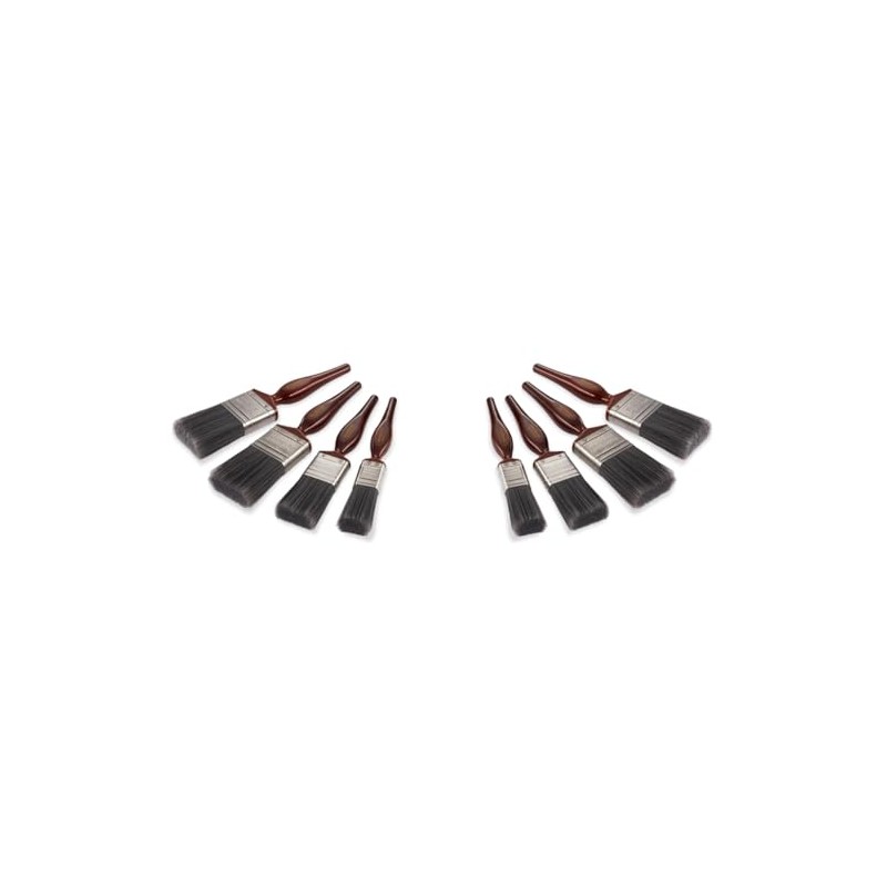 Hamilton Perfection Cleanedge Flat Brushes Twin Set - 8 Brushes