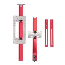 Cabinet Hardware Jig 64mm 96mm 128mm 192mm Laser Engraved Portable Punch Locator Drill Guide Woodworking Handle Locator