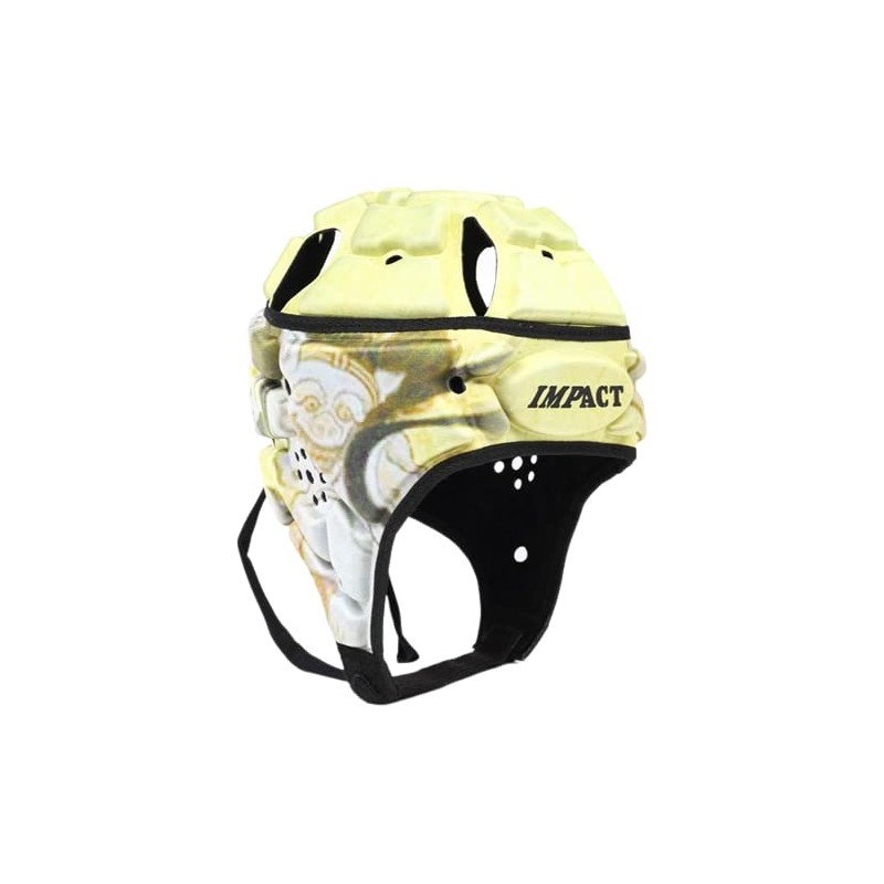 Impact Rugby Head Cap, Japanese Pattern, Fujin and Raijin, assorted