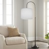 White Lamp Shade, Large Drum Lampshade 13" Top x 13"