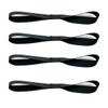 4pcs Securing Loop Straps Soft Loop Tie Down Straps Nylon