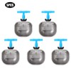 5Pcs Stainless Steel Automatic Rabbit Drinker Nipple Drinking Bowl Waterer