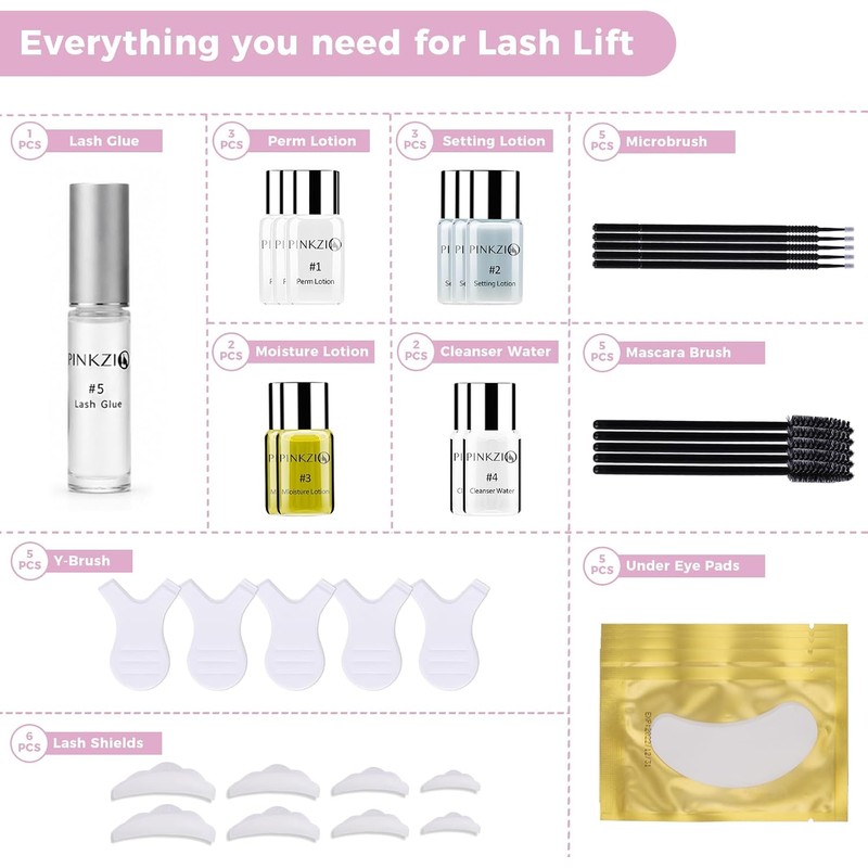Lash Lift Kit Eyelash Perm Kit, Professional Eyelash Lash Curling,