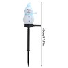 Snowman LED Lamp Landscape Garden Solar Lawn Christmas Cartoon Decorative