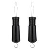 Pack of 2 Black Button Fasteners Elderly Dressing Aid Aid