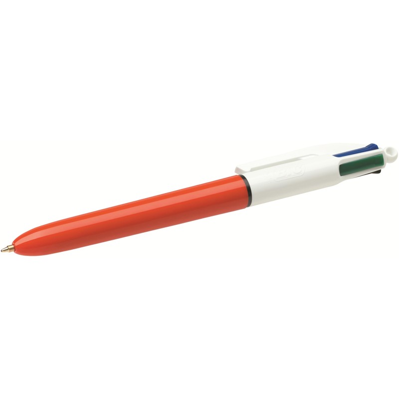 BIC 4 Colours Original Ballpoint Pens, Multi Coloured All In