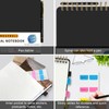 Top Spiral Notebook, A5 Hardcover Top Bound Steno Pads, 240