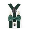 Hanerdun Kids Suspender Bowtie Sets Adjustable Suspender With Bow Ties