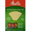 Melitta Super Premium #4 Cone Paper Coffee Filters Natural Brown,