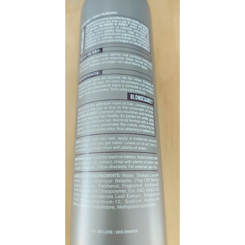 ACTIVEE BLONDE & GREY SHAMPOO + CONDITIONER HYDRATION & DEEP