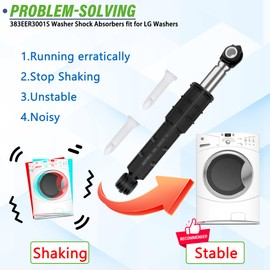 383EER3001S 383EER3001V 383EER3001J Washer Shock Absorbers Fit for L.G Washers WM2077CW WM2650HWA WM3050CW WM3470HVA WM3470HWA WM2233HW WM2250CW WM2350HRC WM2455HW WM2487HRMA WM2487HWM