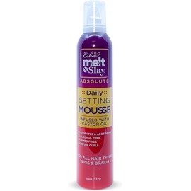 Esha Melt N Slay Daily Setting Hair Mousse (12 Fl oz)