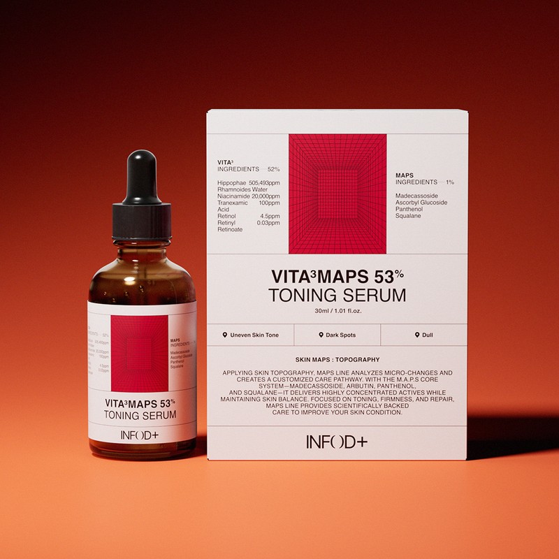 Infodplus INFOD+ VITA MAPS 53% Toning Serum 30ml - INFOD+
