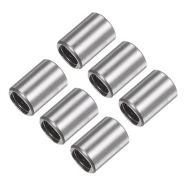 sourcing map 6pcs LM3UU Linear Ball Bearings, 3mm Bore Dia, 7mm OD,10mm Length, Linear Motion Bearing for CNC Machine Tool 3D Printer