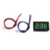 Push Button White, DC Current Display, Digital DC Ammeter, 3-Digit