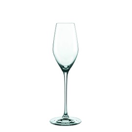 Nachtmann Spiegelau Supreme Champagne Flutes (Set of 4) - 9-Ounce Crystal Glassware, Modern Sparkling Wine Glasses, Durable & Dishwasher Safe Stemmed Glasses, Ideal Minimalist Glassware Gift