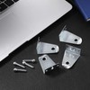 2 Inch Metal Hold Down Brackets and Pins, Blind Brackets