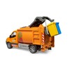 Bruder 02682 MB Sprinter Garbage Service w Garbage cans