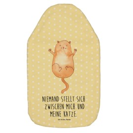 Mr. & Mrs. Panda Hot Water Bottle Cat Hugging - Gift, Cat Item, Cat Decoration, Best Friends, Cat, Grain Cushion, Meow, Cute, Children's Hot Water Bottle, Heat Cushion, Cat, Magical, Cat Motif