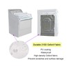Ericlin 2Pack Washer and Dryer Covers,Top Load Washing Machine Cover
