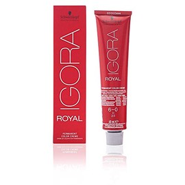Schwarzkopf IGORA Royal Premium-Haarfarbe 6-0 dunkelblond, 1er Pack (1 x 60 g)