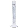 100ml Plastic Graduated Cylinder, Printed Graduations, Single Metric Scale, Polypropylene,