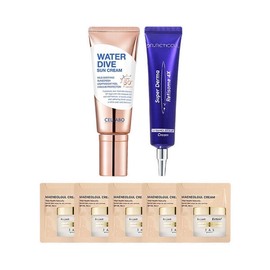 Cellabo Sunscreen Season 2 60g + Jas Doctor 4X Freckle Cream 30ml + 5 samples of Bare Face Cream / 셀라보 선크림 시즌2 60g + 쟈스 닥터 4X 기미크림 30ml + 맨얼굴크림 샘플5매