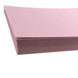 A4 Pale Pink Card Paper Printer - 160gsm 40 Sheets - Coloured pink Craft Card - Suitable for Craft, Printing, Copying, Photocopiers