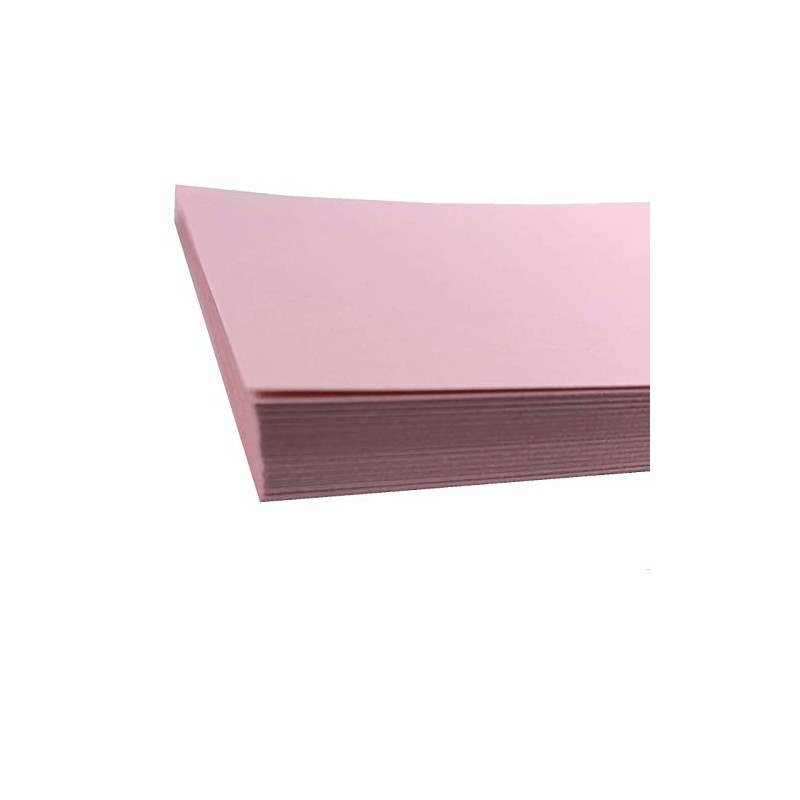 A4 Pale Pink Card Paper Printer - 160gsm 40 Sheets