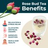 Rose Tea 100g - Dried Rosebud Loose Leaf Herbal Tea