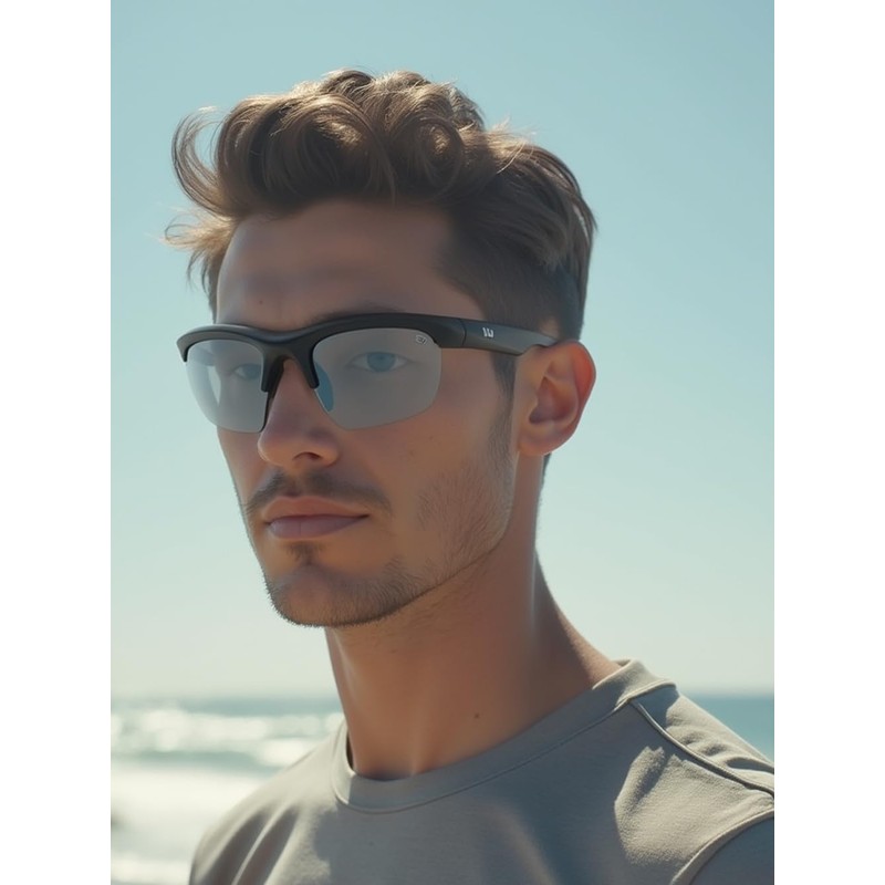 Osprey Slate Polarized Wraparound Sunglasses for Men and Women