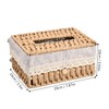 Dokeno Handwoven Paper Holder, Wet Tissue Box, Cosmetic Tissue Box,