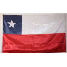 Chile-Flagge, Premium-Qualität, groß, 150 x 90 cm.