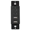Magnadyne Wall Mount USB-C & USB-A Charging Ports for RV