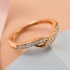 TJC Bypass Ring for Women Size P with Promise Friendship